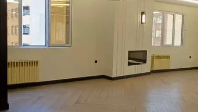 ۱۰۵ متر ، طراحی مدرن ، در مرتفع ترین منطقه فاز ۱